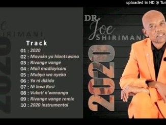 Dr Joe Shirimani – 2020