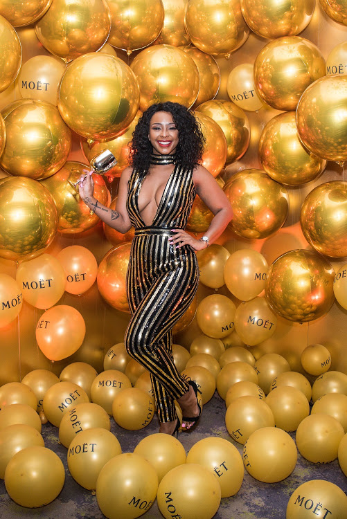PHOTOS From Boity to K Naomi - enchanting golden beauties at Moët Grand Day